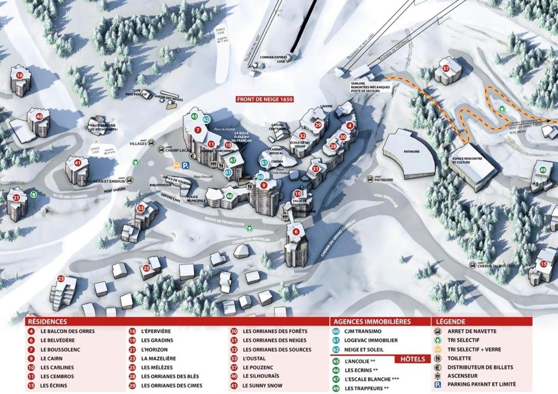 Residence Orr Des Neiges - Studio 2 Personnes Coeur De Station Refait A Neuf Mae-6644 Les Orres Kültér fotó